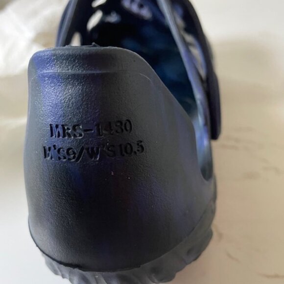 The Merrell Hydro Moc Slip On Dark Blue/Black Waterproof Shoes - Picture 9 of 9